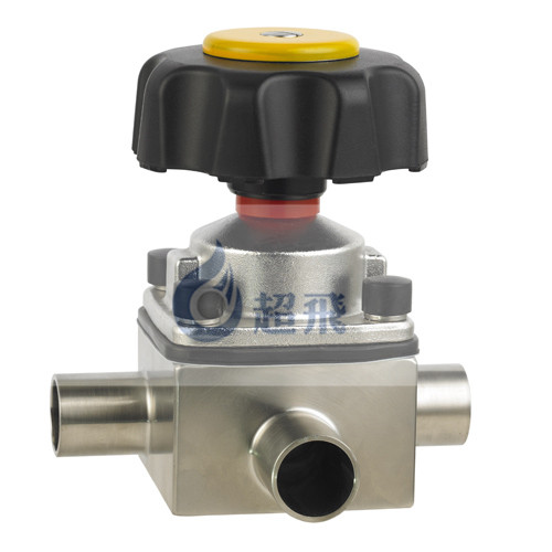 衛生級鍛造等徑三通隔膜閥